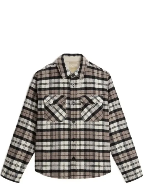 Plaid Button-up Shirt