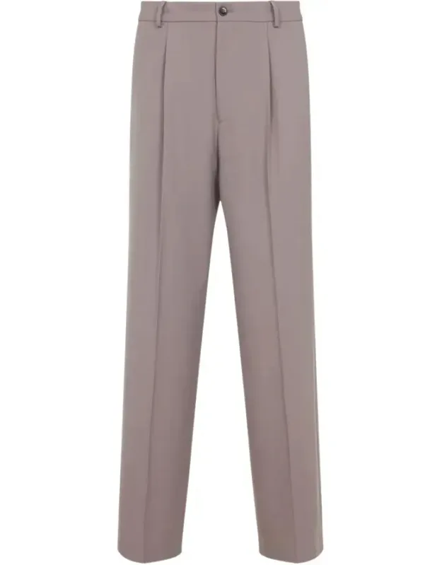 Straight-leg Trousers