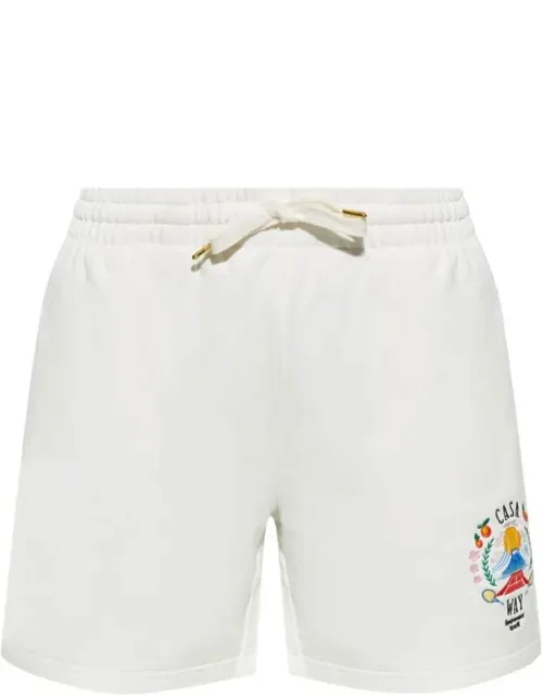 Relaxed Fit Cotton Shorts