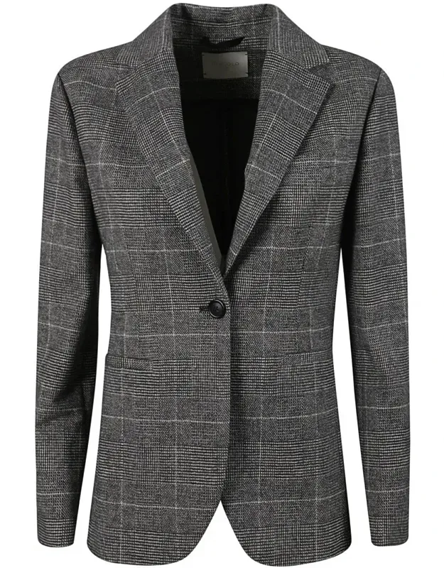 Tailored Check Blazer
