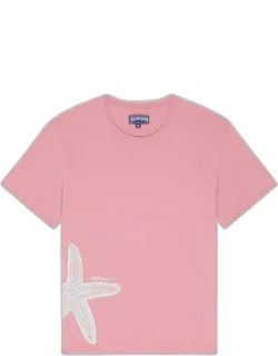 Organic Cotton T-shirt Placed Starlette - Tee - Tareck
