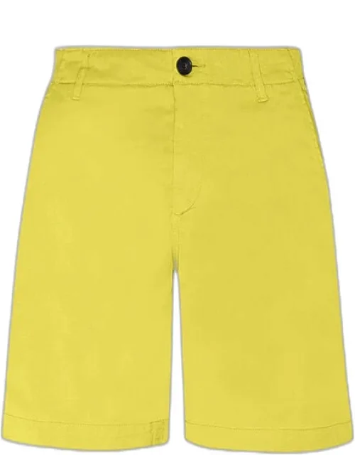 Tencel Gabardine Bermuda Shorts