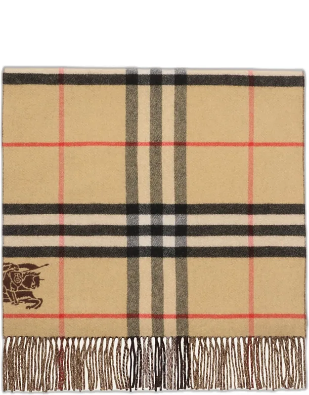 Reversible Cashmere Check Scarf