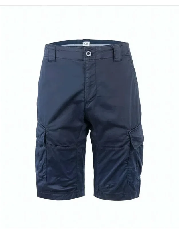 Tailored Shorts With Cargo Pockets And Logo Detail