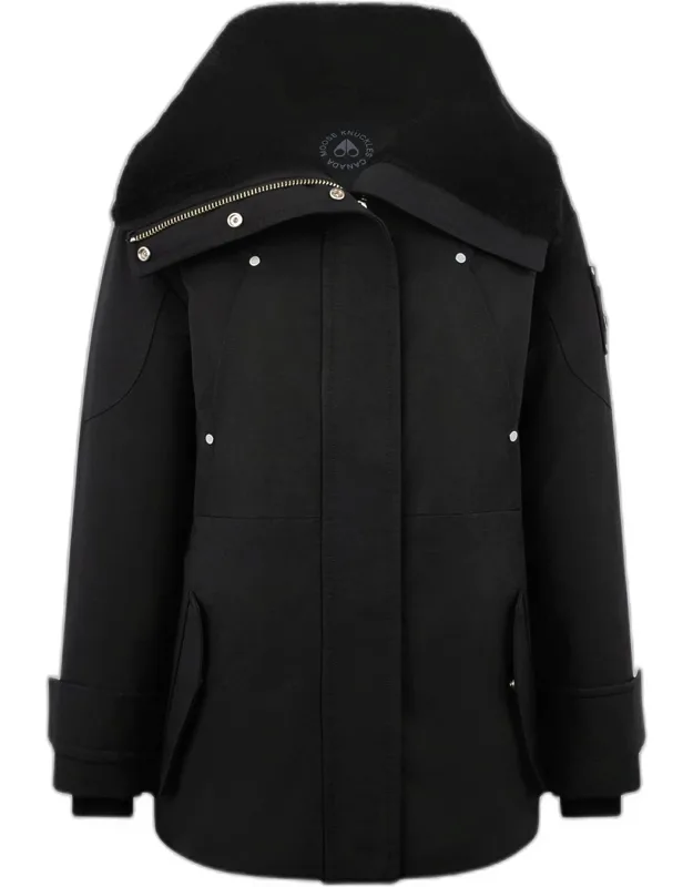 Shearling Trim Jacket