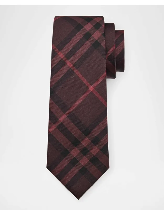 Thornton Check Silk Tie