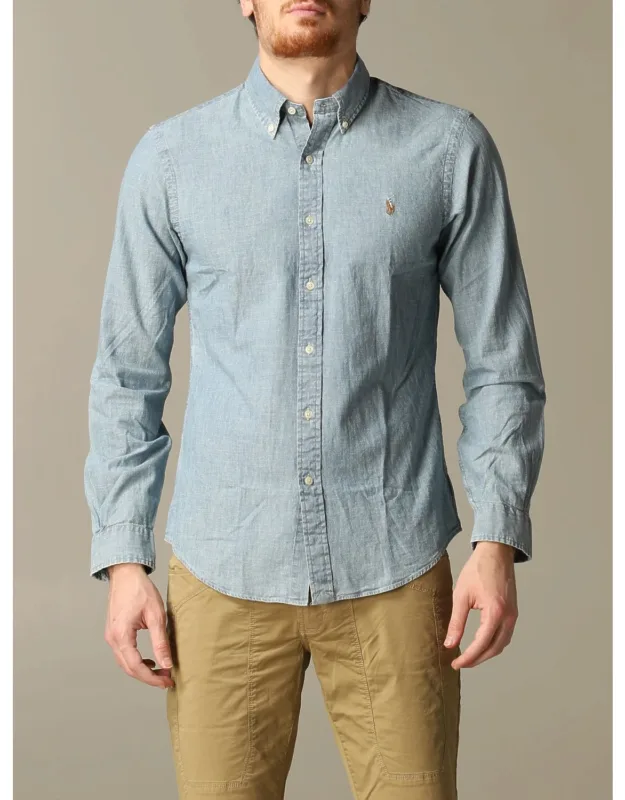 Chambray Slim Fit Shirt