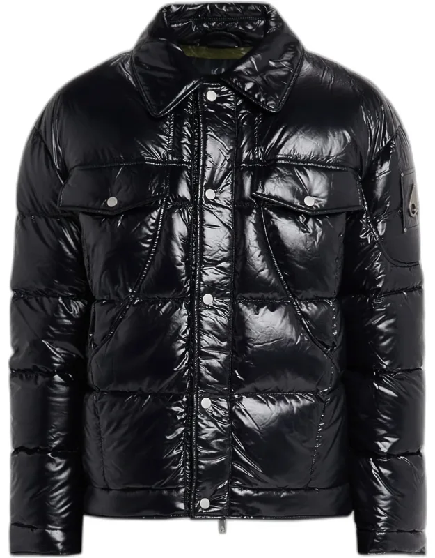 Briar Quilted Down Shirt Jacket