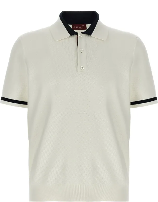 Intarsia Polo Shirt