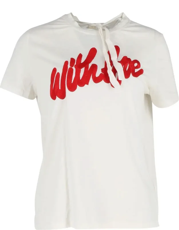 With Love Embroidered T-shirt
