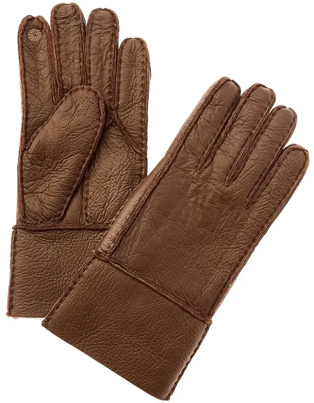 Shearling-lined Tech Gloves