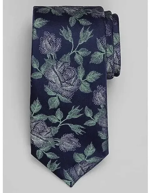 Pin Dot Floral Tie