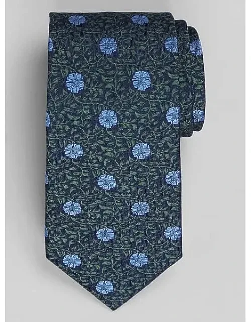 Narrow Vineyard Floral Tie