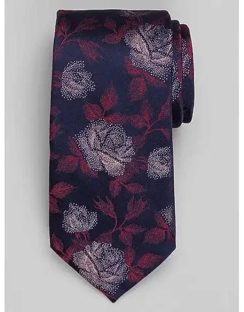 Pin Dot Floral Tie