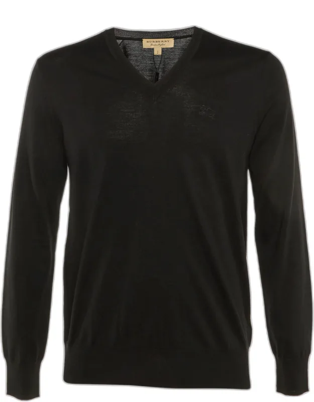 Merino Wool V-neck Sweater