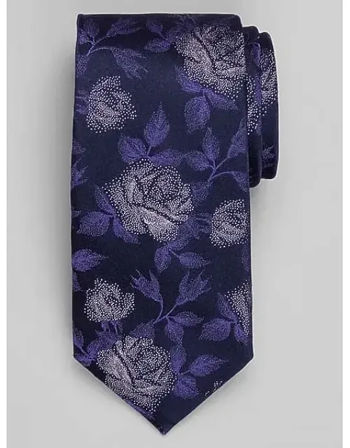 Pin Dot Floral Tie