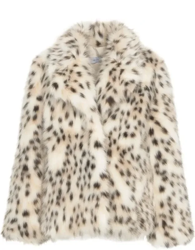 Animal Print Short Coat