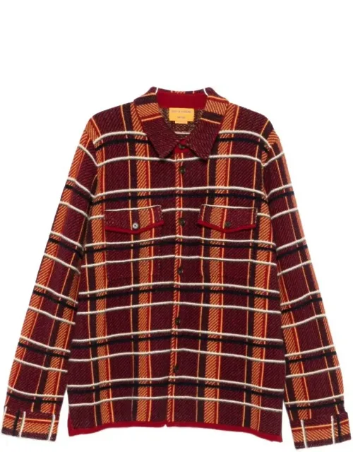 Plaid Tailored Fit Cashmere Shirt