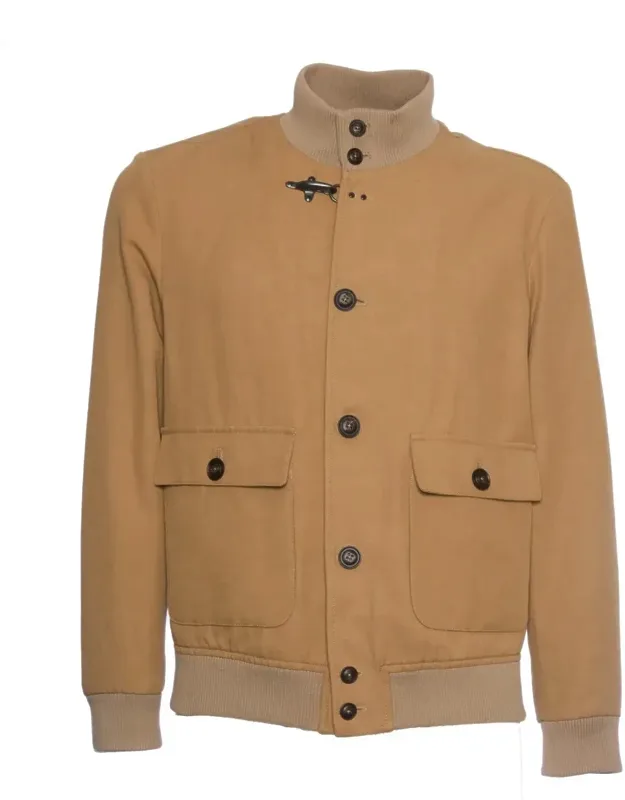 Twill Cotton And Linen Bomber Jacket