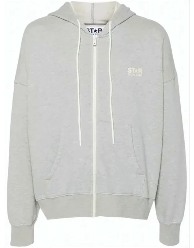 Light Grey Zip-up Hoodie