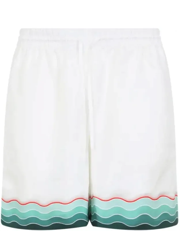 Silk Bermuda Shorts
