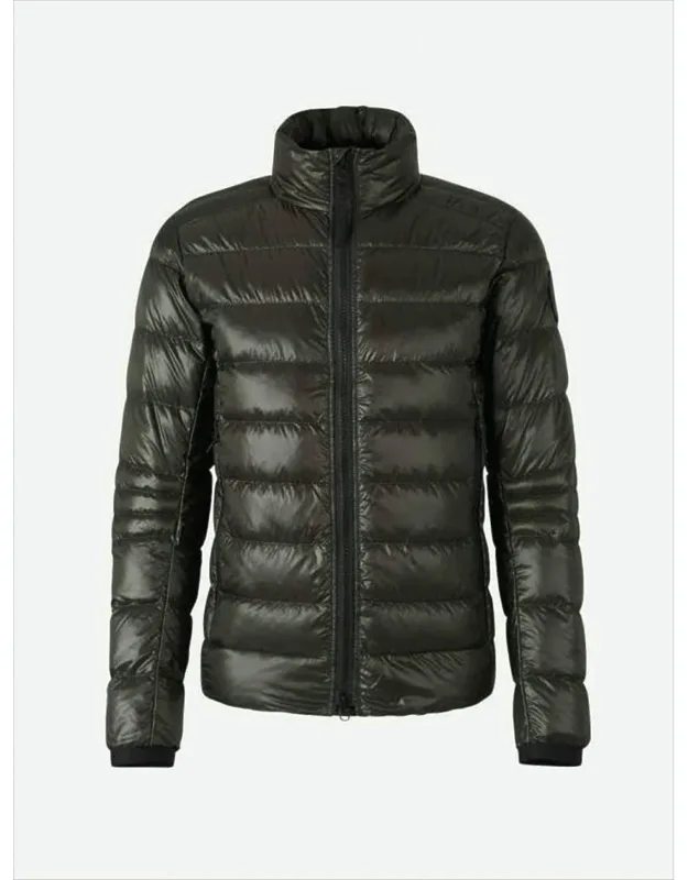 Padded Jacket With Quilted Design And High Collar
