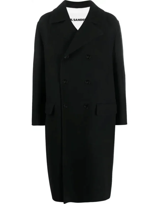 Double-breasted Long Coat