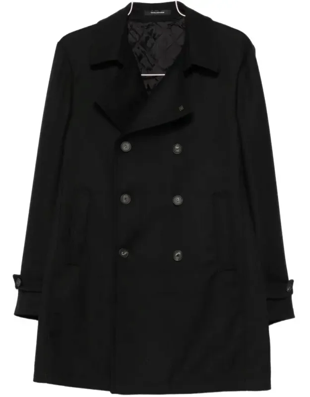 Double-breasted Virgin Wool Coat