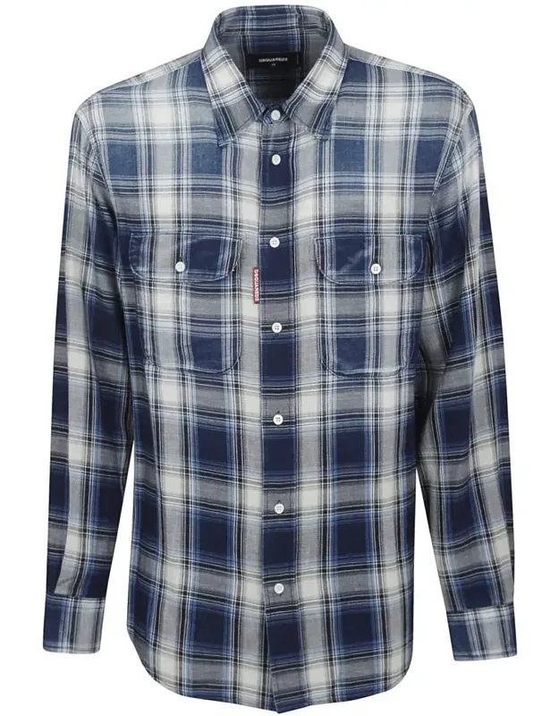 Plaid Cotton Shirt