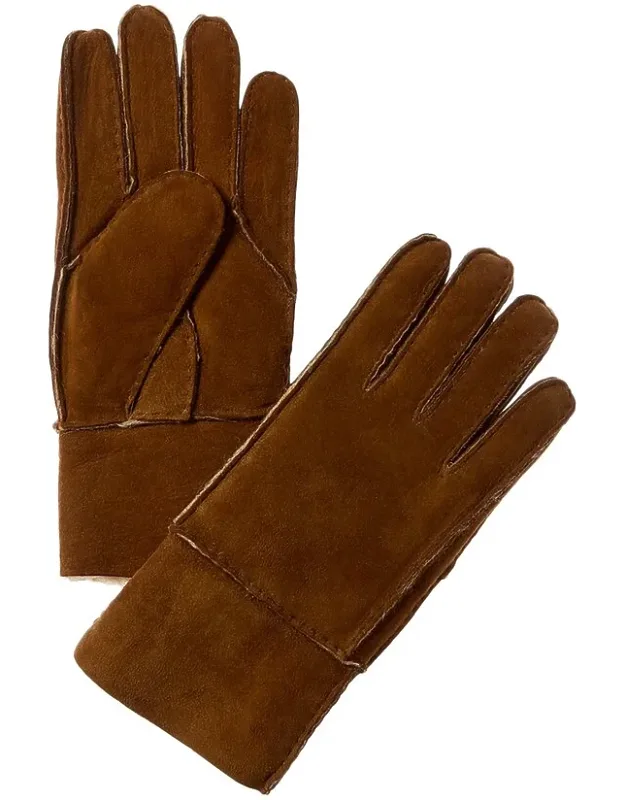 Shearling-lined Tech Gloves