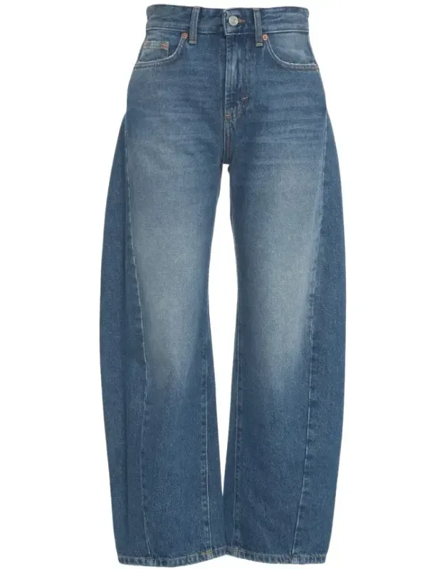 High-waisted Boyfriend Jeans