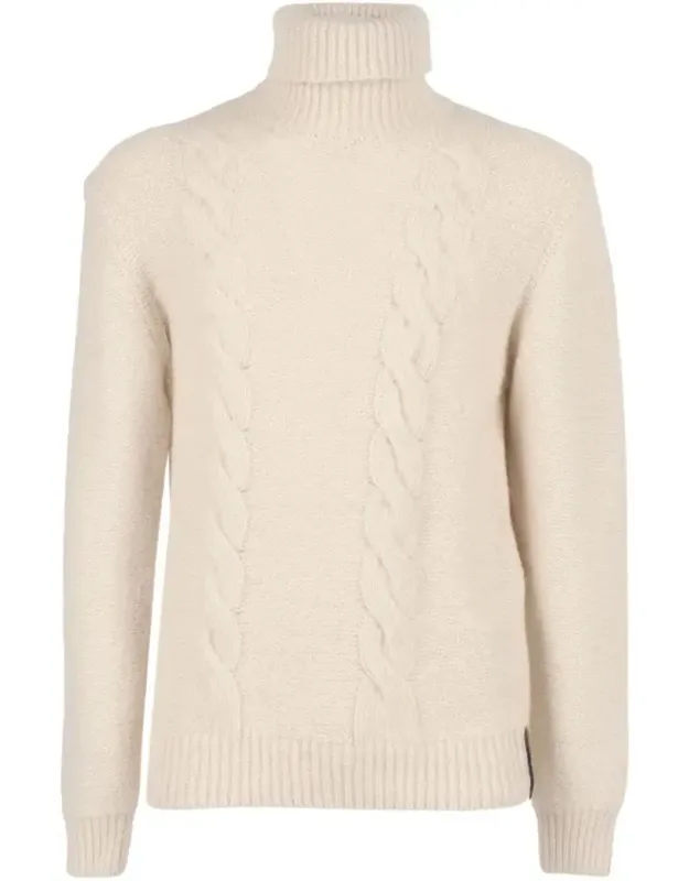 Chunky Knit Turtleneck Sweater