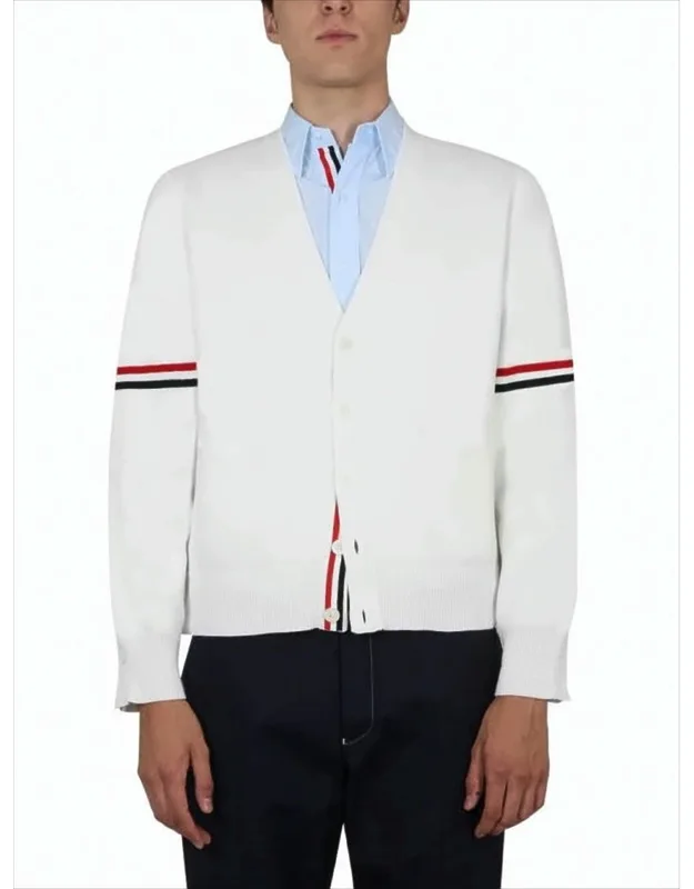 V-neck Button Closure Cardigan