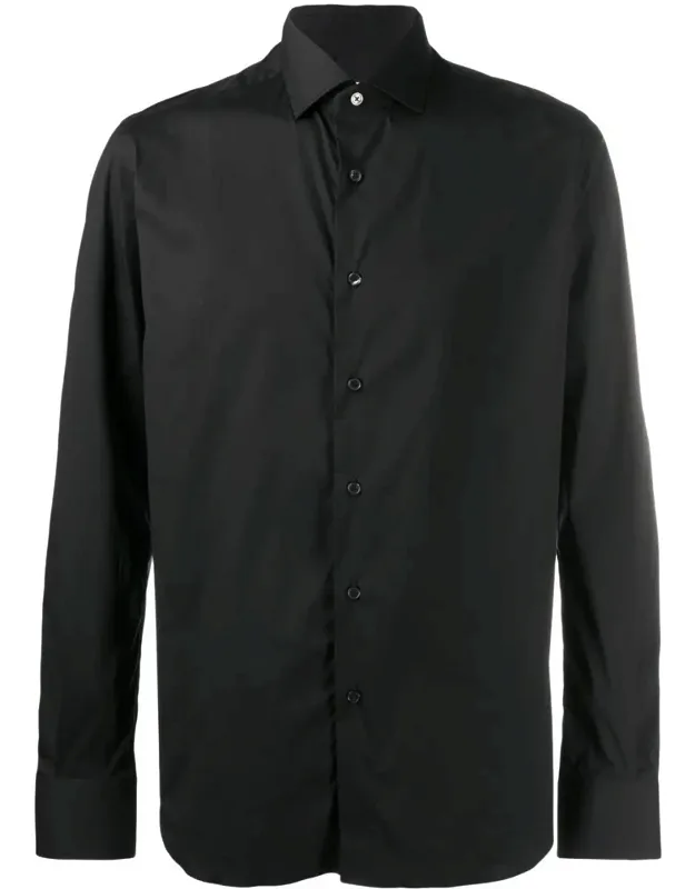 Slim-fit Shirt With French Collar