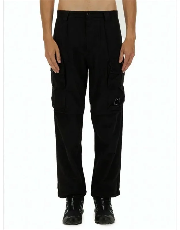 Utility-inspired Straight Pants With Cargo Pockets