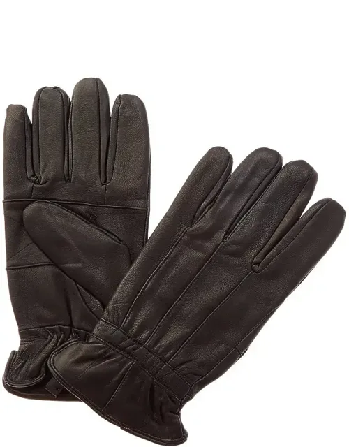 Pieced Leather Gloves