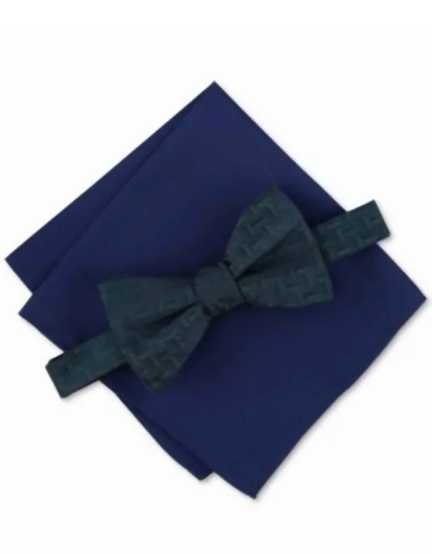 Belton Geo-print Bow Tie