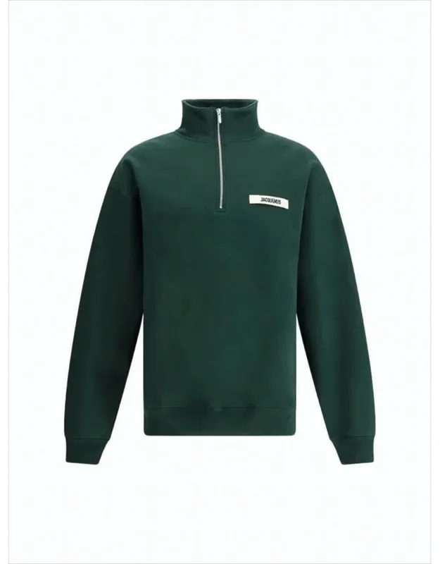Long-sleeve High-collar Pullover