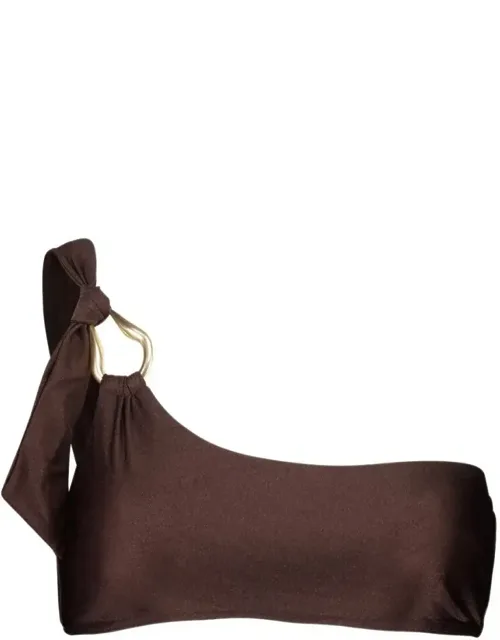One-shoulder Bikini Top