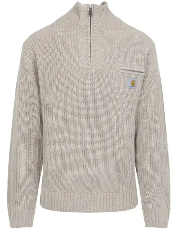 Half-zip Knitted Pullover