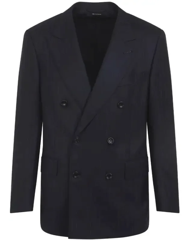 Double-breasted Wool Blazer