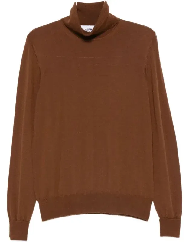 Classic Merino Wool Turtleneck Sweater