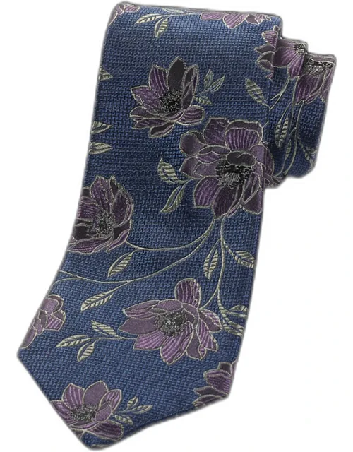 Floral Woven Silk Tie