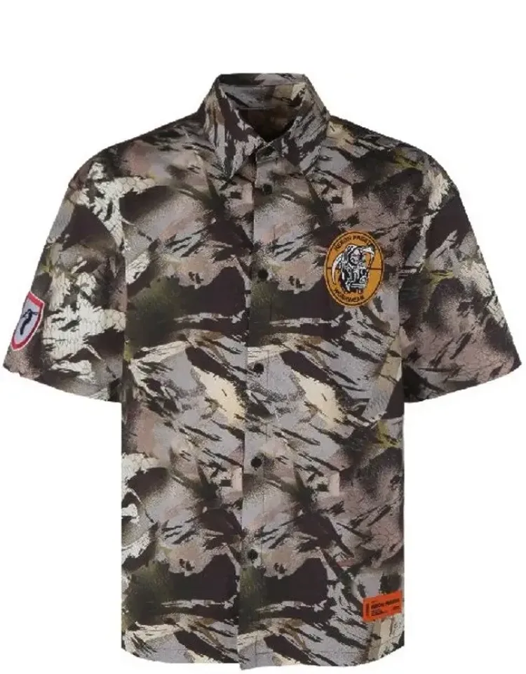Camouflage Popline Shirt