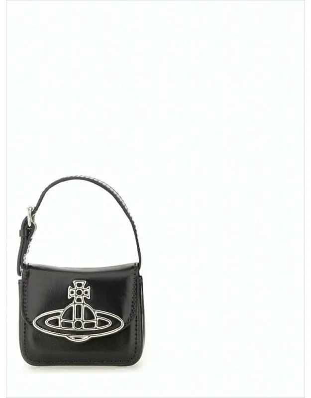 Structured Leather Shoulder Bag