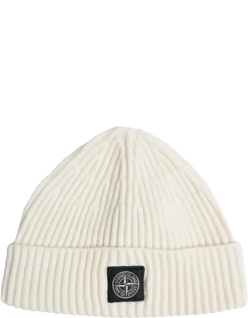 Ribbed Virgin Wool Beanie