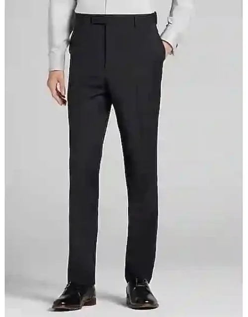 Modern Fit Plaid Suit Pants