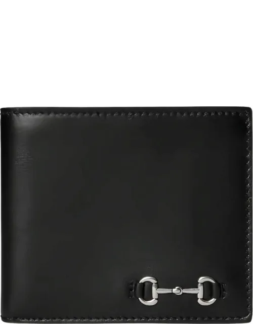 Horsebit-detail Bifold Card Holder