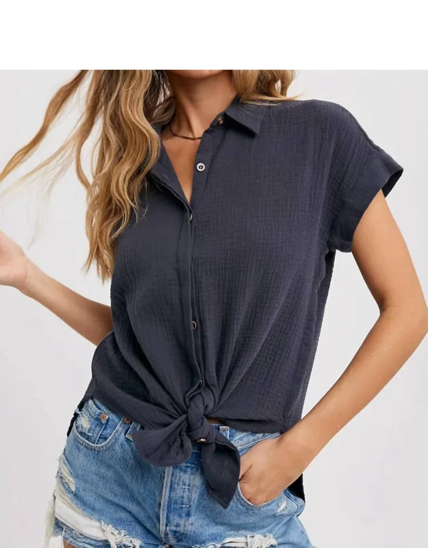 Essential Button Up Cotton Shirt