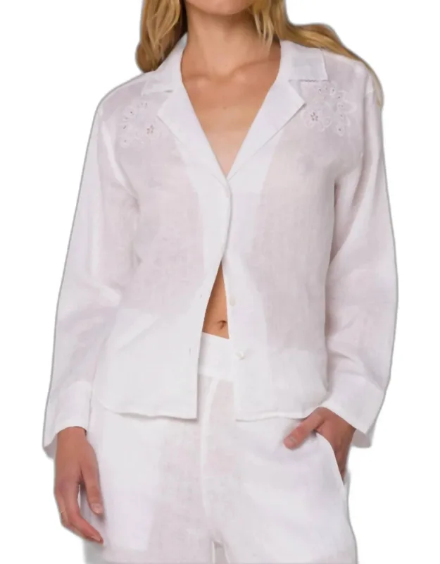 Linen Button Down Shirt